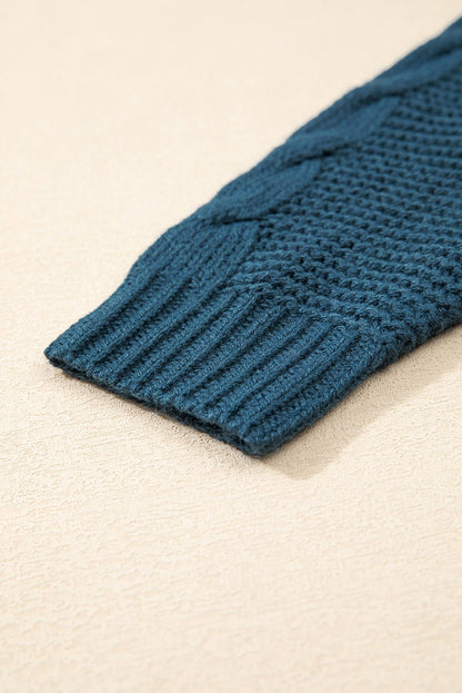 Gianna Knit Front Baggy Cardigan - Hello Beautiful BoutiqueCardigansThreaded Pear