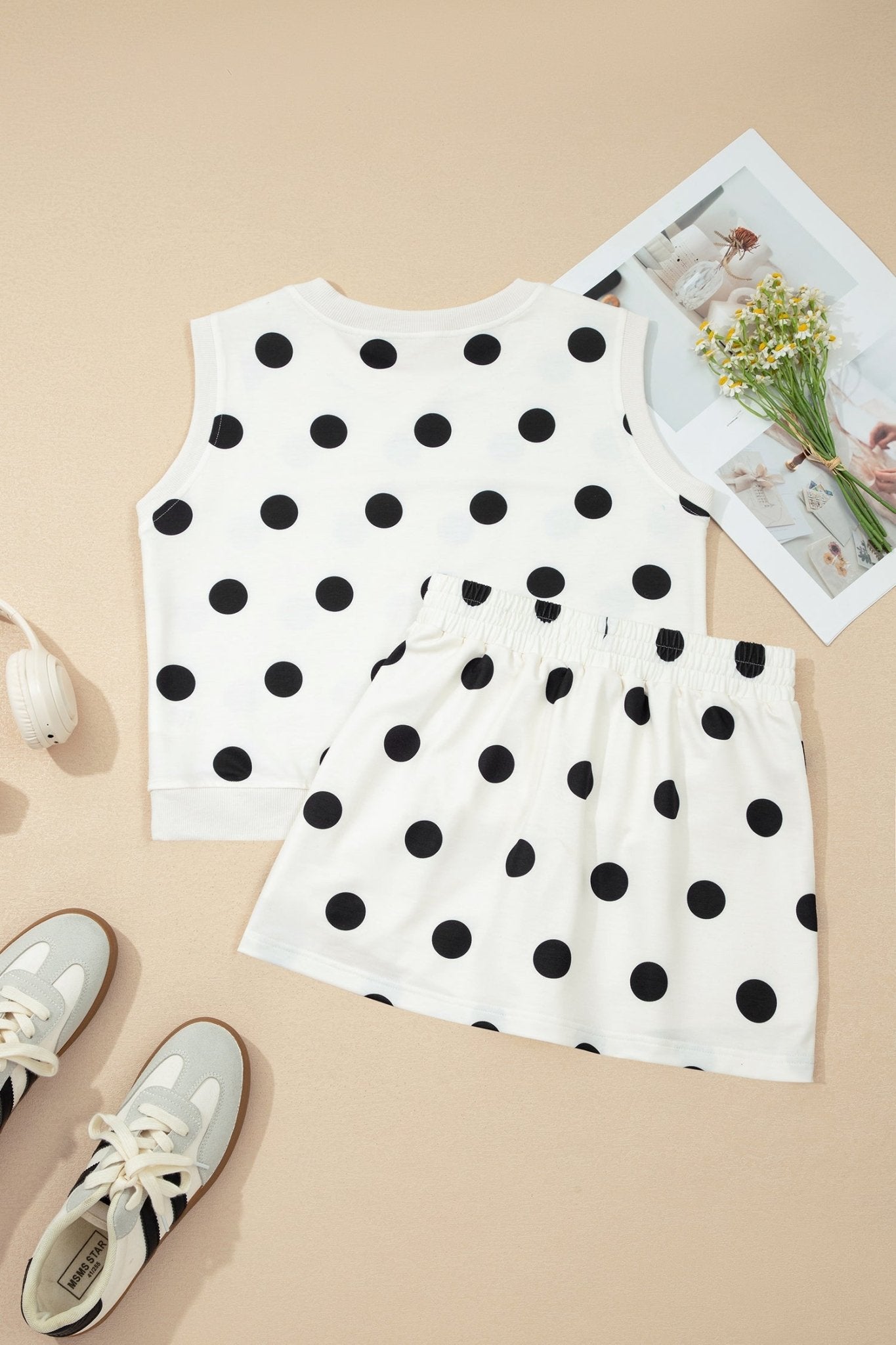 Gianna Polka Dot Dress - Hello Beautiful BoutiqueTwo Piece DressesThreaded Pear