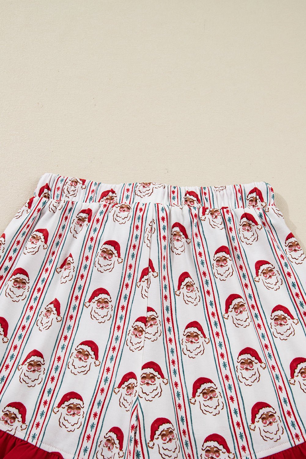Gillian Stripes Ruffle Pj Set - Hello Beautiful BoutiqueSleepwearThreaded Pear