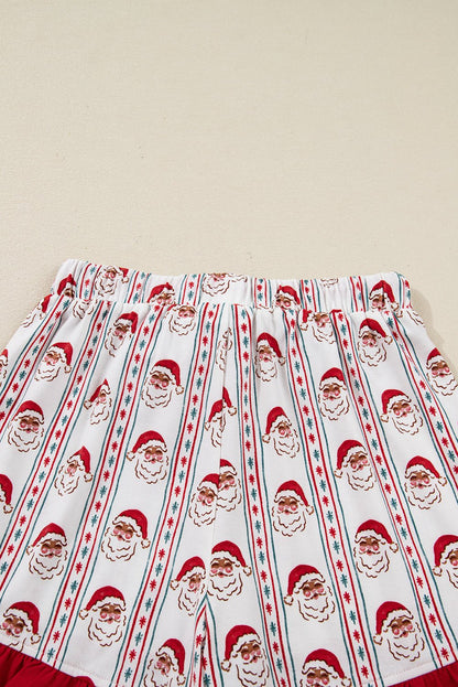 Gillian Stripes Ruffle Pj Set - Hello Beautiful BoutiqueSleepwearThreaded Pear