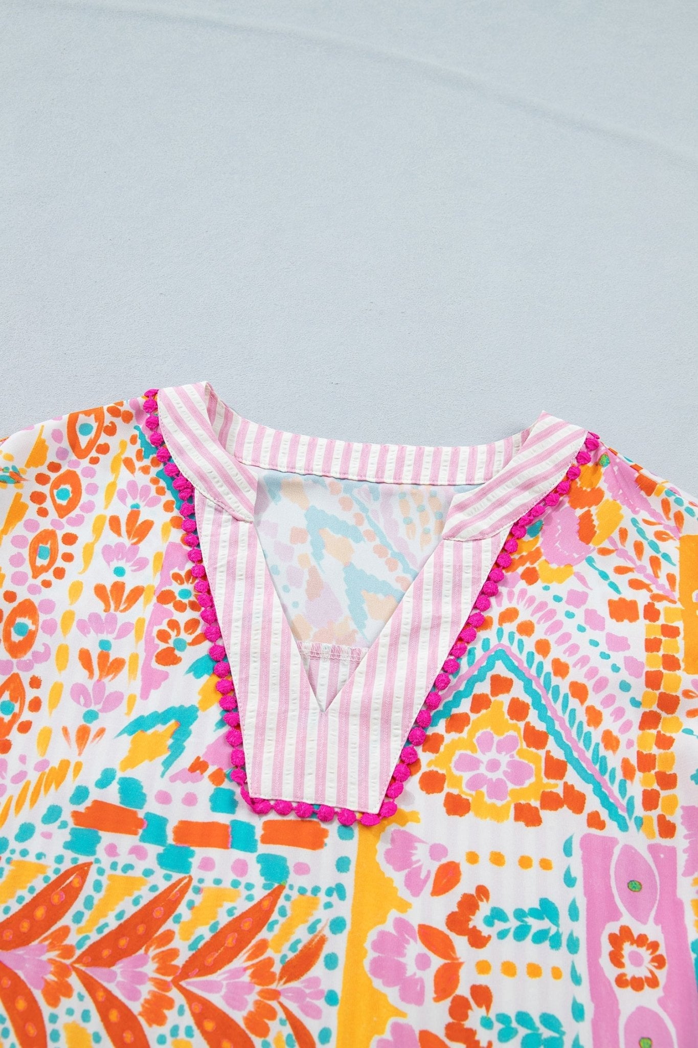Giovanna Tiered Short Sleeve Blouse - Hello Beautiful BoutiqueBlouses & ShirtsThreaded Pear
