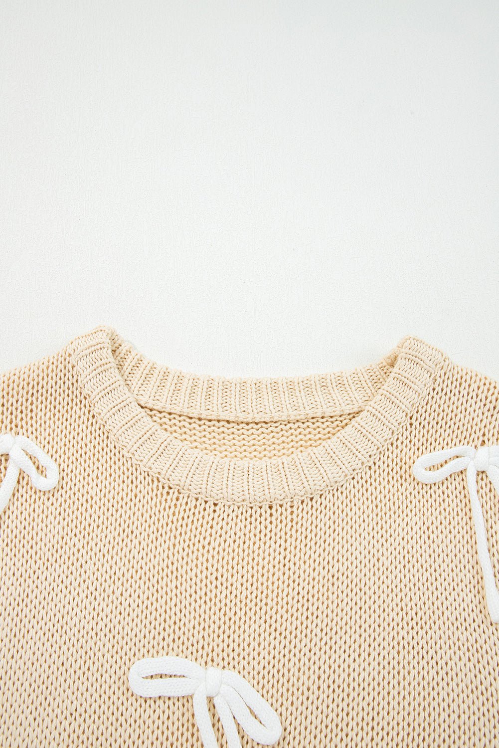 Giselle applique Cap Sleeve Sweater - Hello Beautiful BoutiqueShort Sleeve SweatersThreaded Pear