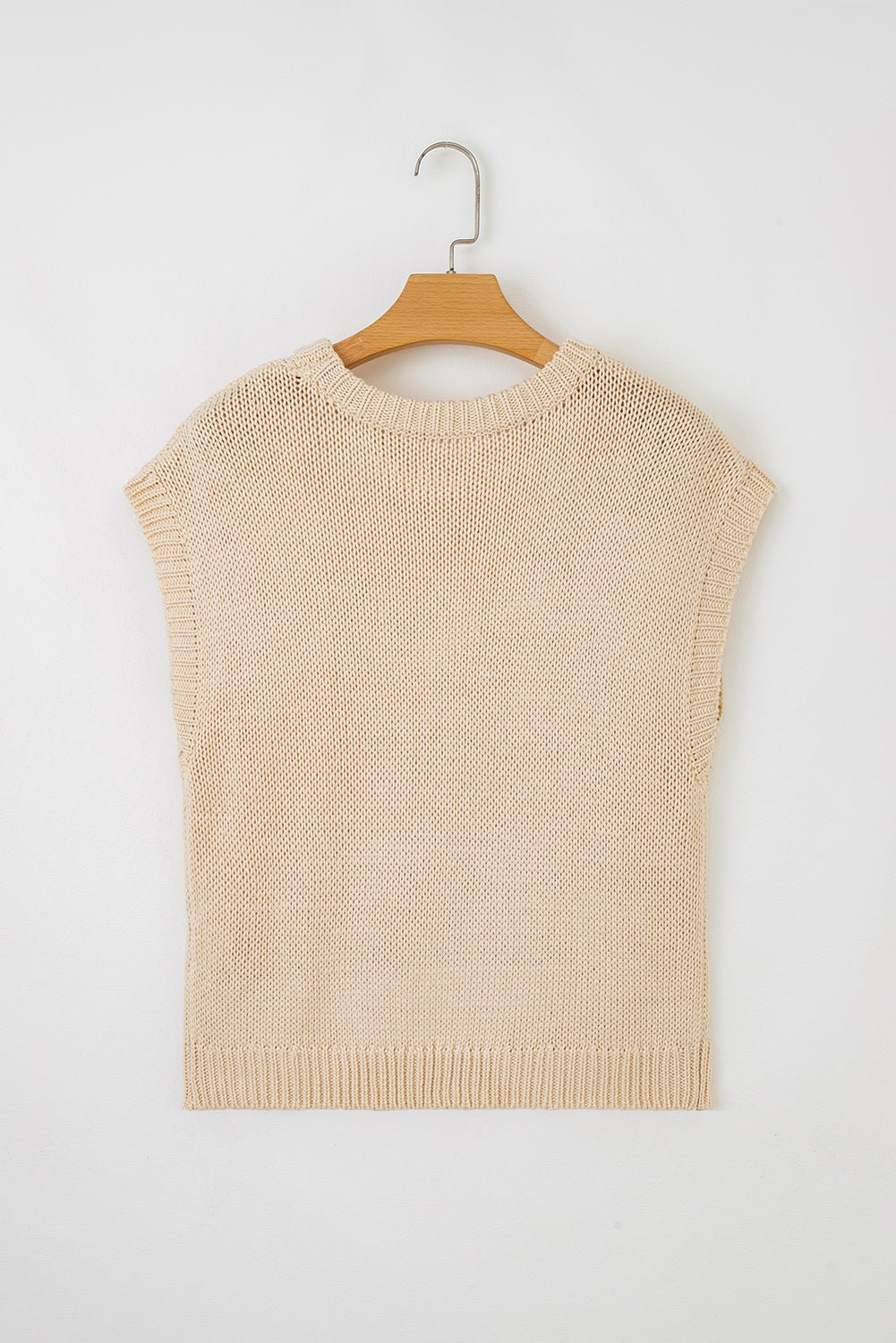 Giselle applique Cap Sleeve Sweater - Hello Beautiful BoutiqueShort Sleeve SweatersThreaded Pear