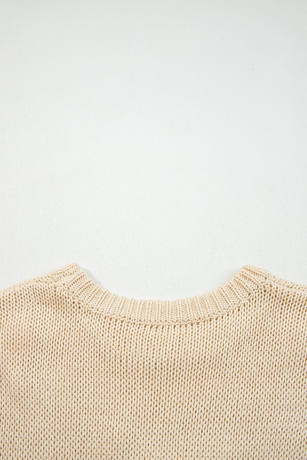 Giselle applique Cap Sleeve Sweater - Hello Beautiful BoutiqueShort Sleeve SweatersThreaded Pear