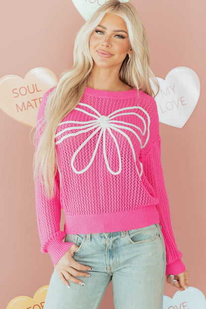 Giselle Knitted Drop Shoulder Sweater - Hello Beautiful Boutique15% OFFThreaded Pear