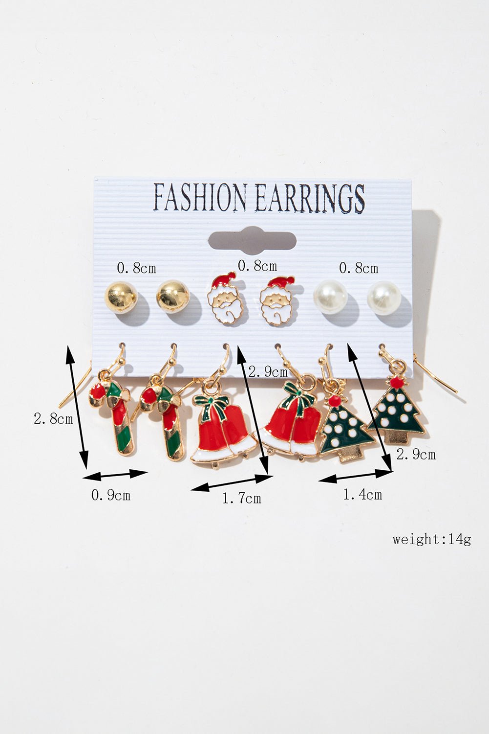 Giselle Racing 6 Pairs Set - Hello Beautiful BoutiqueJewelryThreaded Pear