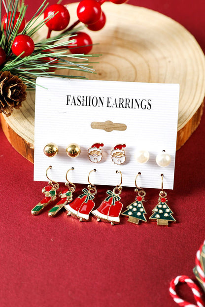 Giselle Racing 6 Pairs Set - Hello Beautiful BoutiqueJewelryThreaded Pear