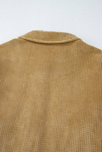 Giuliana Patched Up Corduroy Shacket - Hello Beautiful Boutique20% OFFThreaded Pear