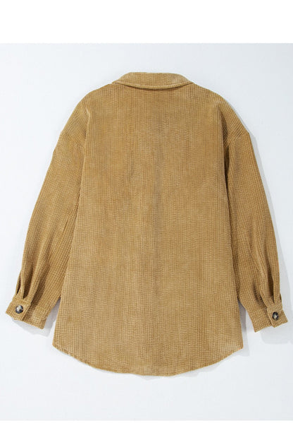 Giuliana Patched Up Corduroy Shacket - Hello Beautiful Boutique20% OFFThreaded Pear