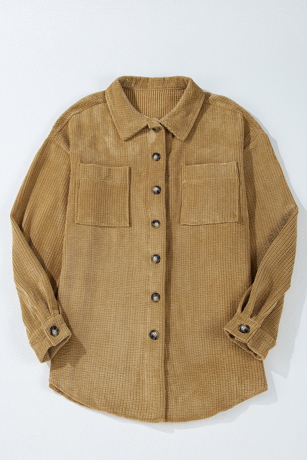 Giuliana Patched Up Corduroy Shacket - Hello Beautiful Boutique20% OFFThreaded Pear