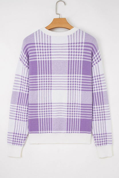 Giuliana Ribbed Trim Loose Sweater - Hello Beautiful BoutiqueSweatersThreaded Pear