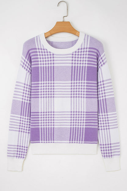 Giuliana Ribbed Trim Loose Sweater - Hello Beautiful BoutiqueSweatersThreaded Pear