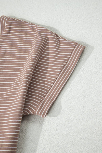 Giuliana Side Slit T Shirt - Hello Beautiful BoutiqueTops & TeesThreaded Pear