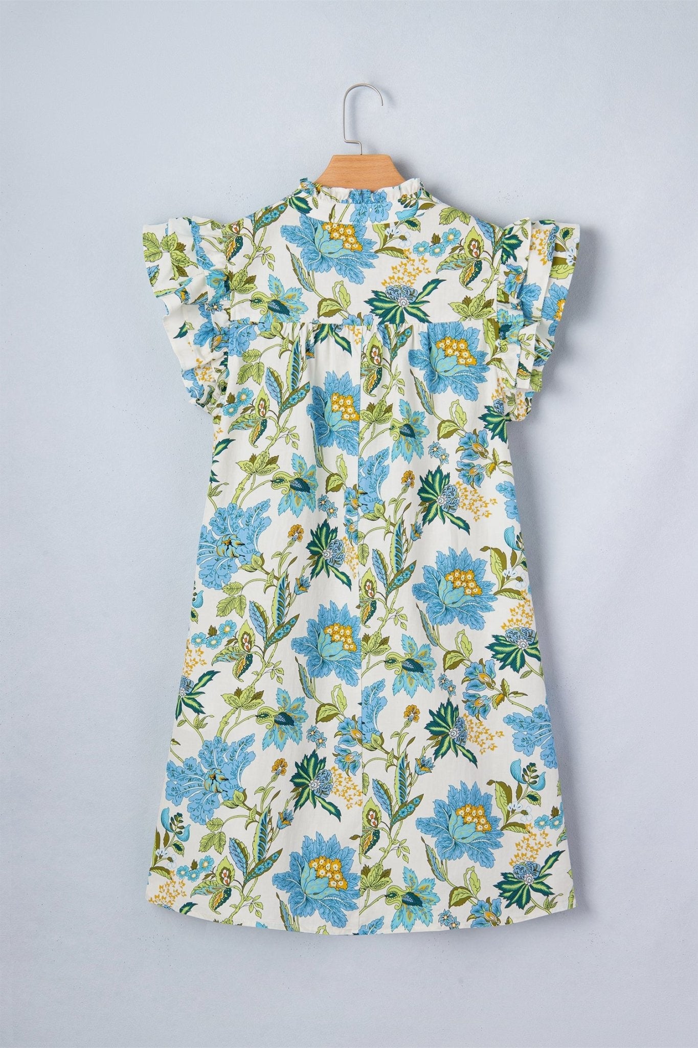 Giuliana Sleeve Shift Mini Dress - Hello Beautiful BoutiqueFloral DressesThreaded Pear