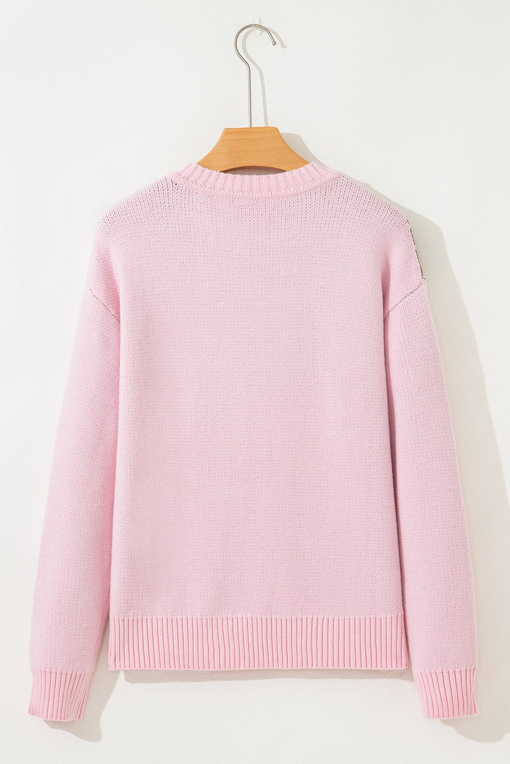 Grehara Man Print Casual Sweater - Hello Beautiful BoutiqueSweatersThreaded Pear