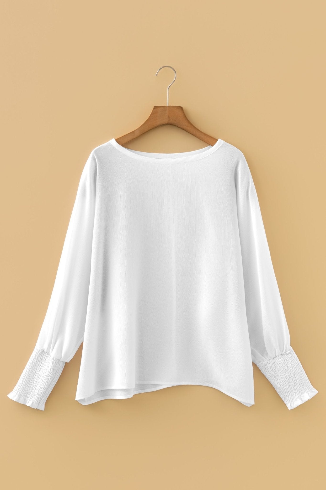 Gwen Sleeve Dolman Blouse Long Sleeve Top - Hello Beautiful BoutiqueBlouses & ShirtsThreaded Pear