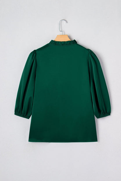 Gwendolyn 3 4 Sleeve Blouse - Hello Beautiful BoutiqueBlouses & ShirtsThreaded Pear