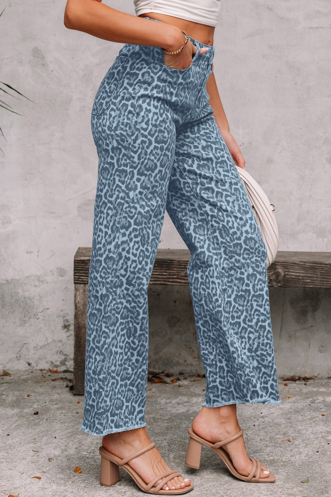 Gwendolyn Leg High Waist Jeans - Hello Beautiful BoutiqueJeansThreaded Pear