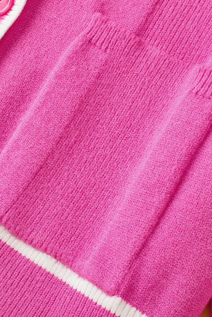 Hadlee Color Contrast Side Cardigan - Hello Beautiful BoutiqueCardigansThreaded Pear