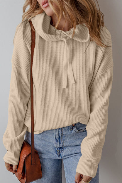 Hadlee Drop Shoulder Pullover Sweater - Hello Beautiful Boutique20% OFFThreaded Pear