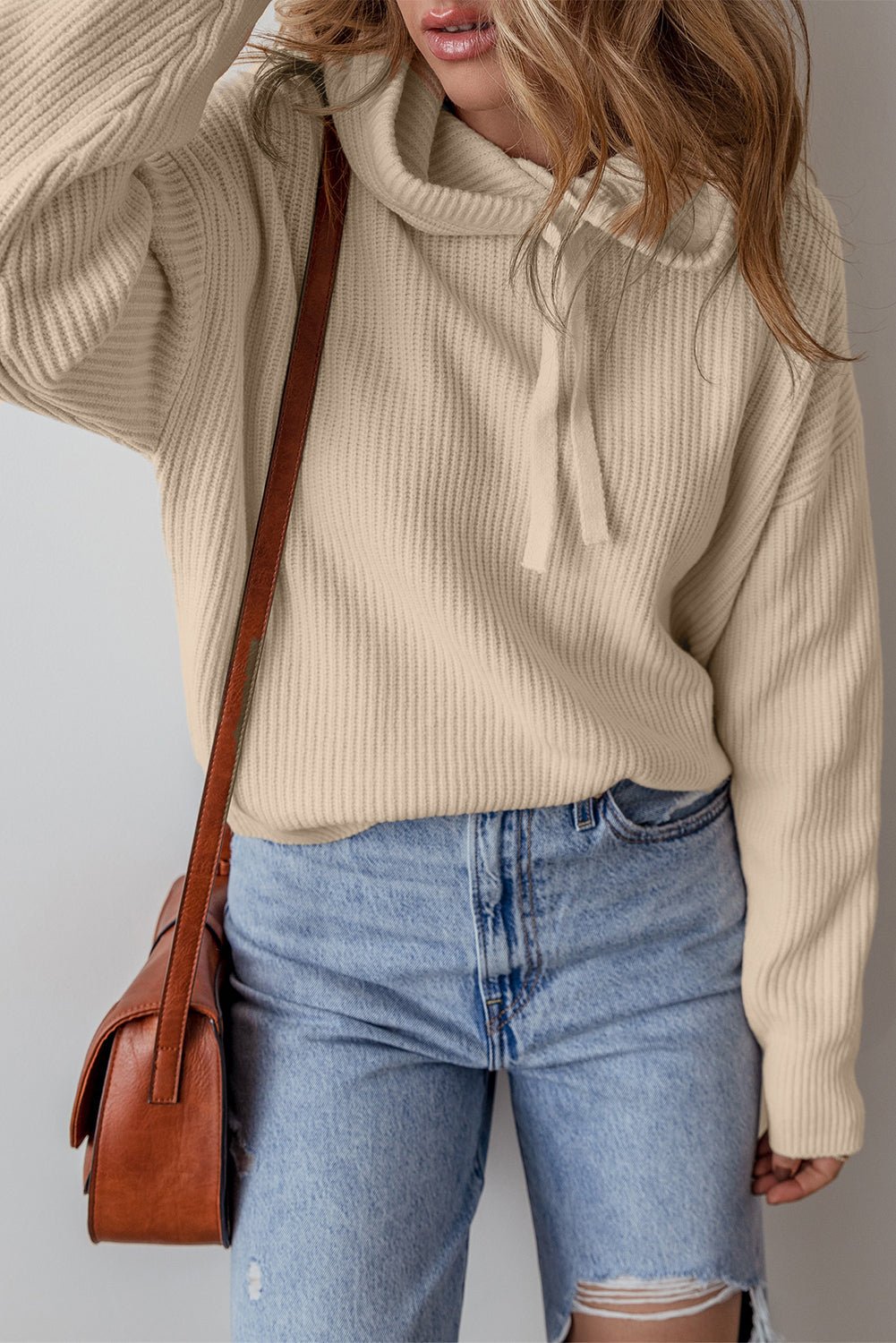 Hadlee Drop Shoulder Pullover Sweater - Hello Beautiful Boutique20% OFFThreaded Pear