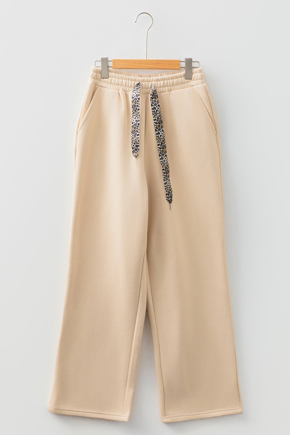Hailey Elastic Waist Solid Pants - Hello Beautiful BoutiquePants & CulotteThreaded Pear
