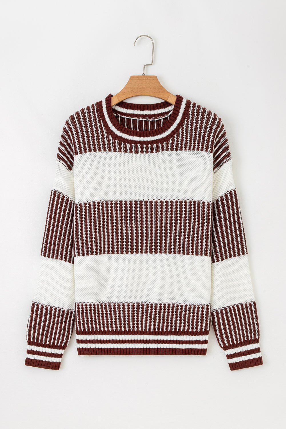 Haley Drop Shoulder Loose Sweater - Hello Beautiful BoutiqueSweatersThreaded Pear