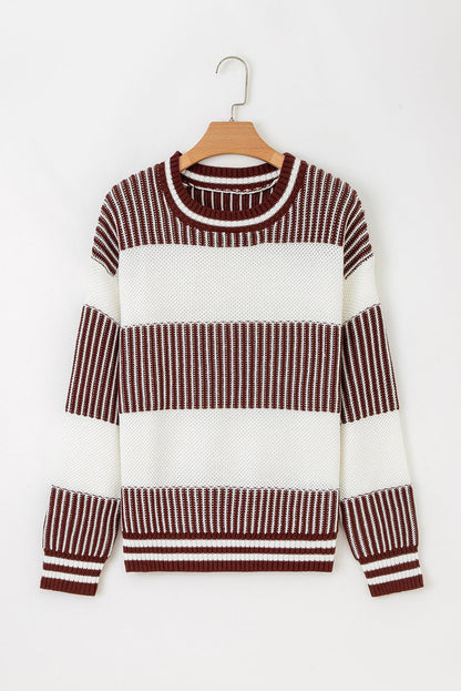 Haley Drop Shoulder Loose Sweater - Hello Beautiful BoutiqueSweatersThreaded Pear