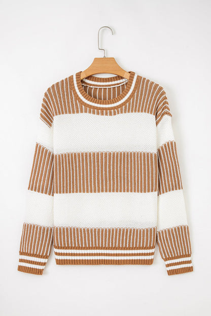 Haley Drop Shoulder Loose Sweater - Hello Beautiful BoutiqueSweatersThreaded Pear