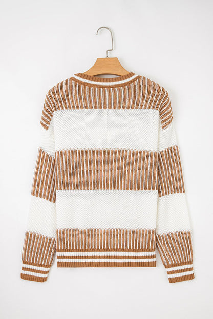 Haley Drop Shoulder Loose Sweater - Hello Beautiful BoutiqueSweatersThreaded Pear