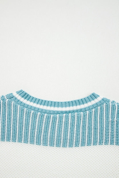 Haley Drop Shoulder Loose Sweater - Hello Beautiful BoutiqueSweatersThreaded Pear