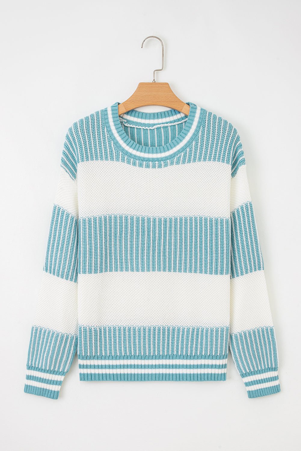 Haley Drop Shoulder Loose Sweater - Hello Beautiful BoutiqueSweatersThreaded Pear