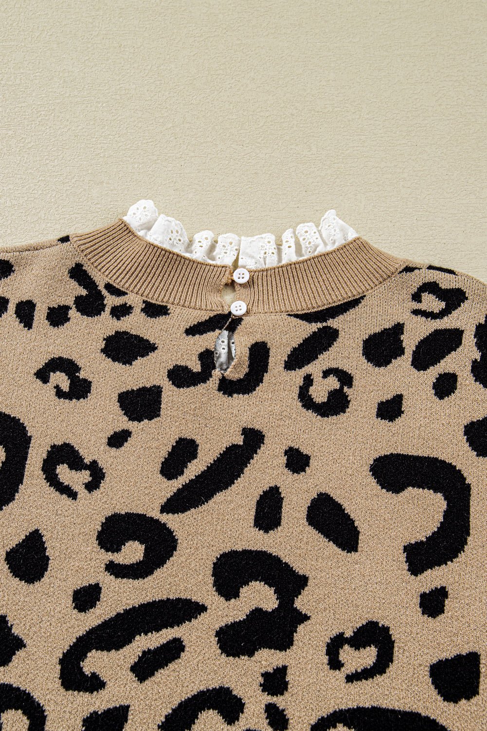 Halle Lacy Trim Cuffed PLUS Sweater - Hello Beautiful BoutiquePlus Size Sweaters & CardigansThreaded Pear