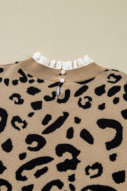 Halle Lacy Trim Cuffed PLUS Sweater - Hello Beautiful BoutiquePlus Size Sweaters & CardigansThreaded Pear