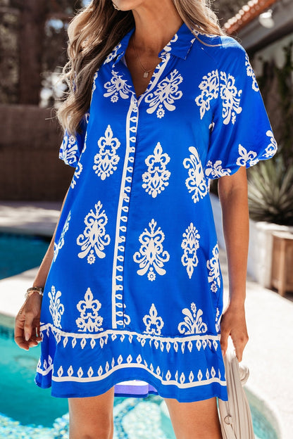 Halle Puff Sleeve Mini Dress - Hello Beautiful BoutiqueMini DressesThreaded Pear