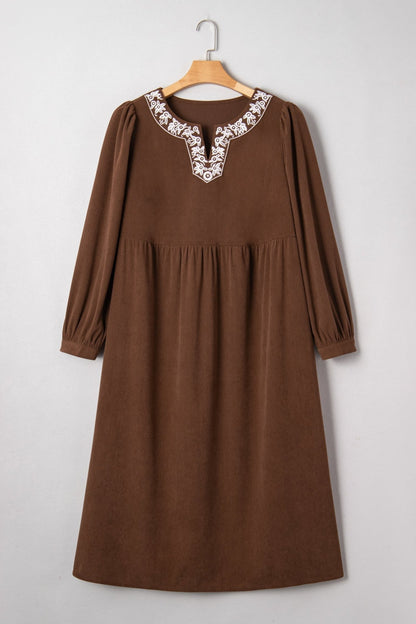 Hallie High Waist Midi PLUS Dress - Hello Beautiful BoutiquePlus Size Midi DressesThreaded Pear