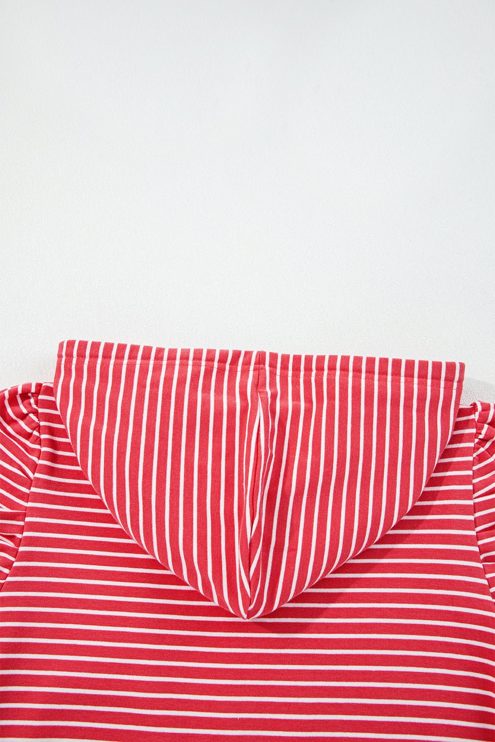 Hallie Puff Sleeve Stripe Hoodie - Hello Beautiful BoutiqueSweatshirts & HoodiesThreaded Pear