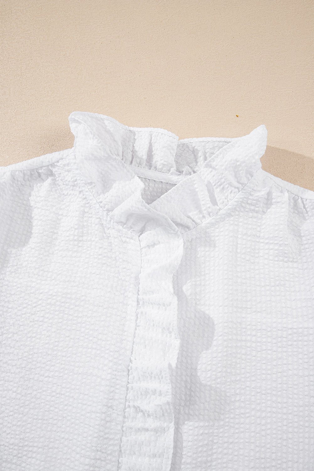 Hallie Short Bubble Sleeve Shirt - Hello Beautiful BoutiqueBlouses & ShirtsThreaded Pear
