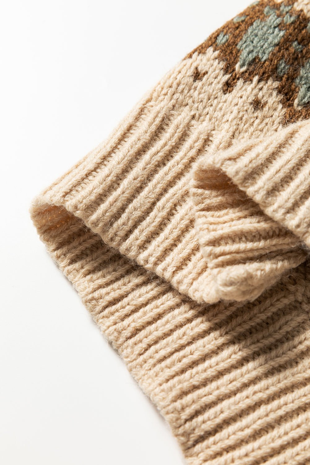 Hana Pattern Knitted Cardigan Sweater - Hello Beautiful BoutiqueCardigansThreaded Pear