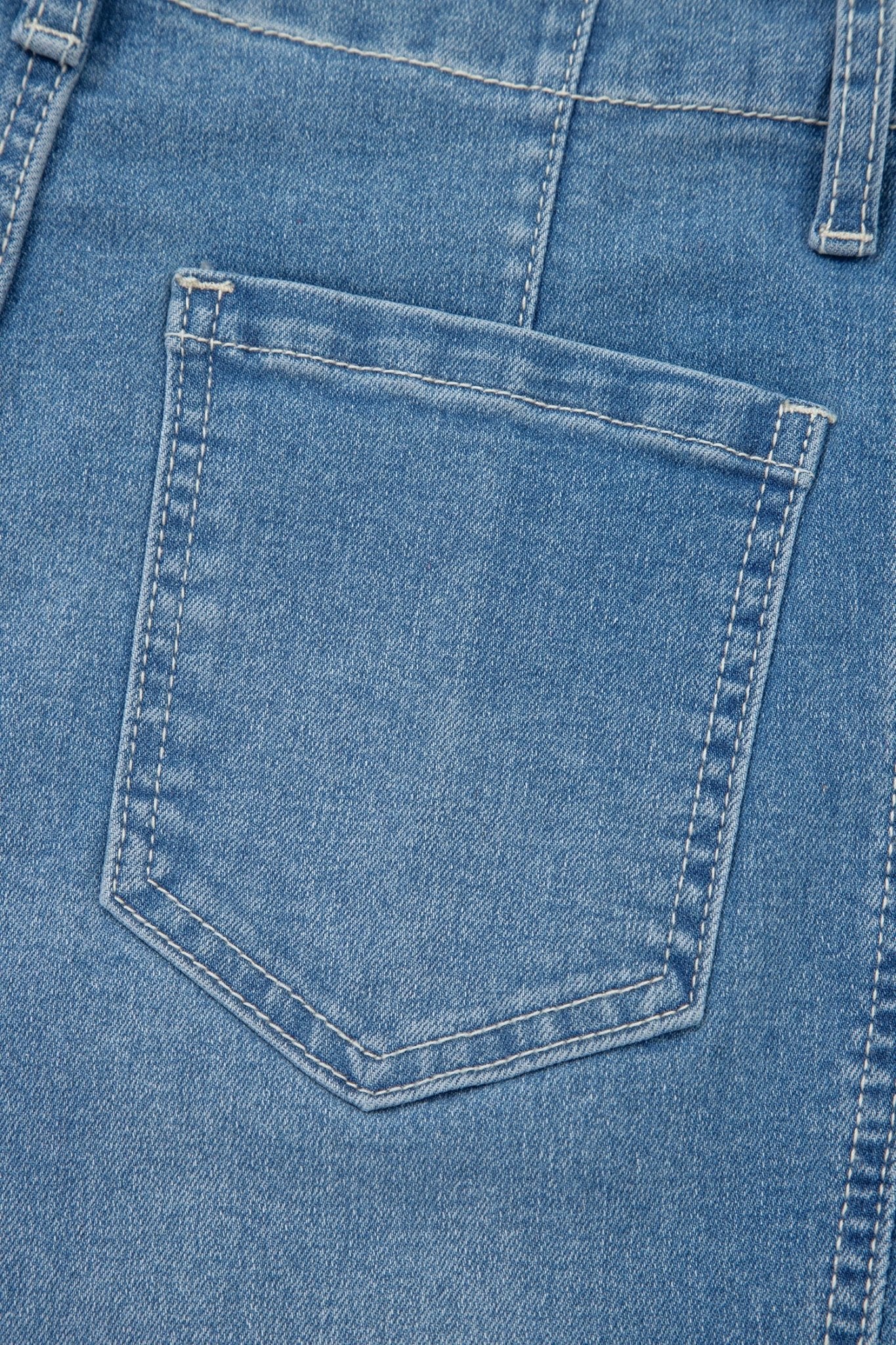 Hana Wash Cuffed Barrel Jeans - Hello Beautiful BoutiqueJeansThreaded Pear