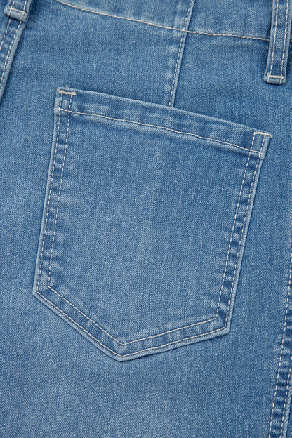 Hana Wash Cuffed Barrel Jeans - Hello Beautiful BoutiqueJeansThreaded Pear