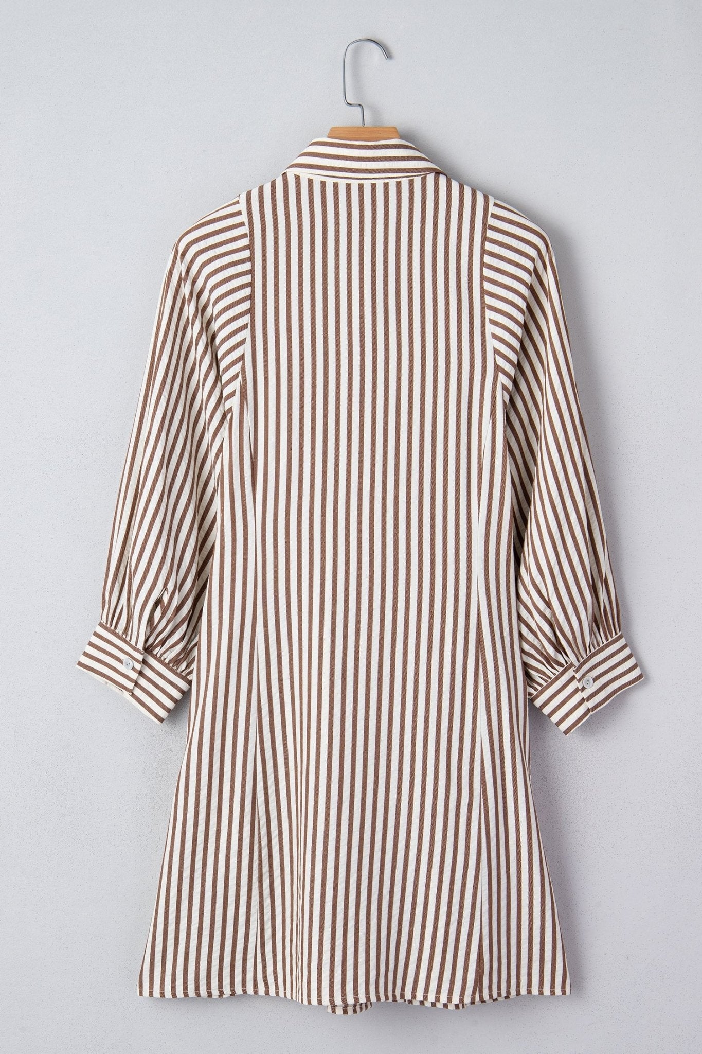 Hanna Sleeve Down Mini Shirt - Hello Beautiful BoutiqueMini DressesThreaded Pear