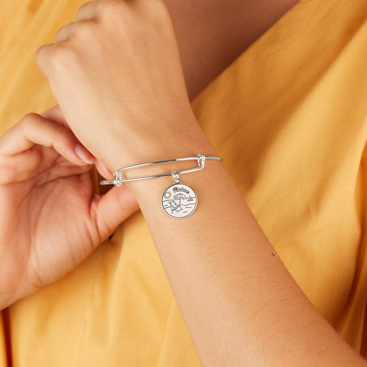 'Happy Retirement' Charm Bangle - Hello Beautiful BoutiqueBraceletsALEX AND ANI