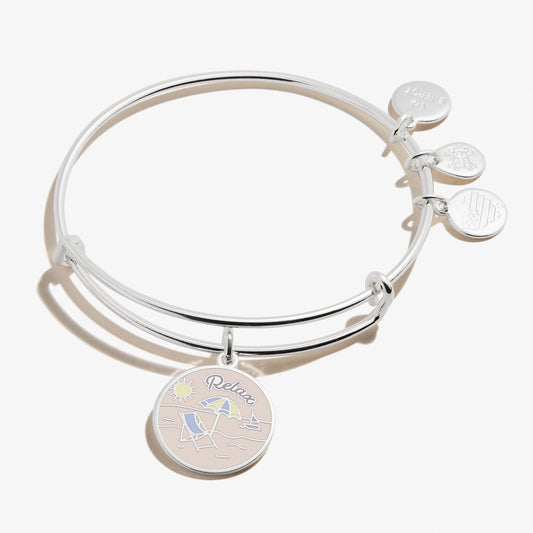 'Happy Retirement' Charm Bangle - Hello Beautiful BoutiqueBraceletsALEX AND ANI