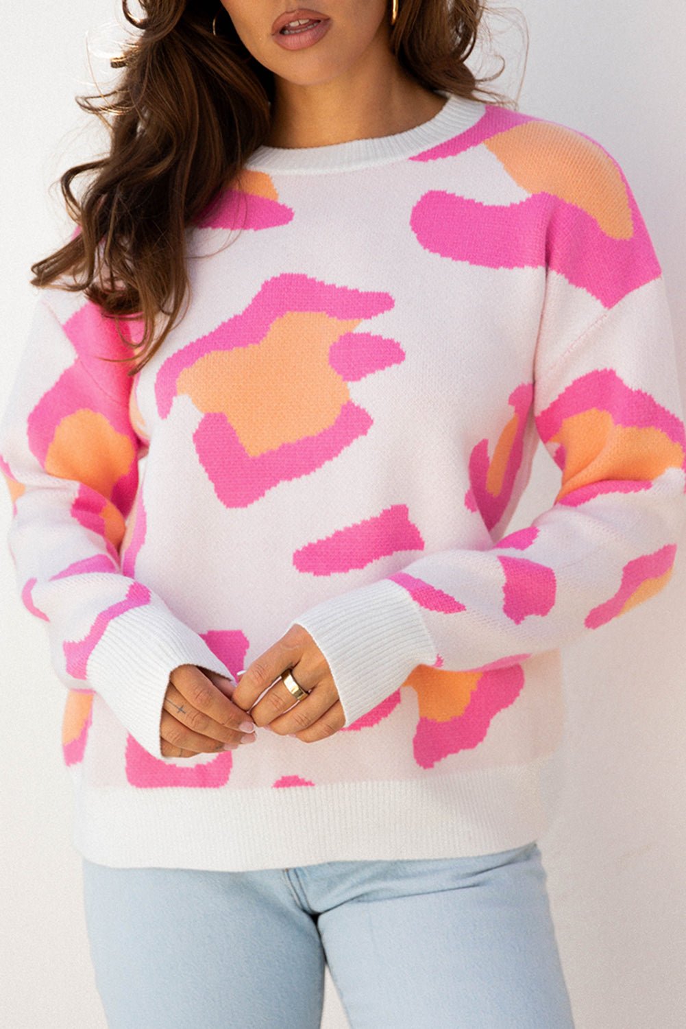 Harlow Drop Shoulder Baggy Sweater - Hello Beautiful BoutiqueSweatersThreaded Pear