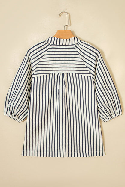 Harmoni Detail Short Sleeve Blouse - Hello Beautiful BoutiqueBlouses & ShirtsThreaded Pear