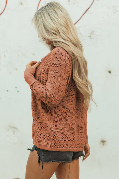 Harmoni Knit Open Front Cardigan - Hello Beautiful Boutique15% OFFThreaded Pear