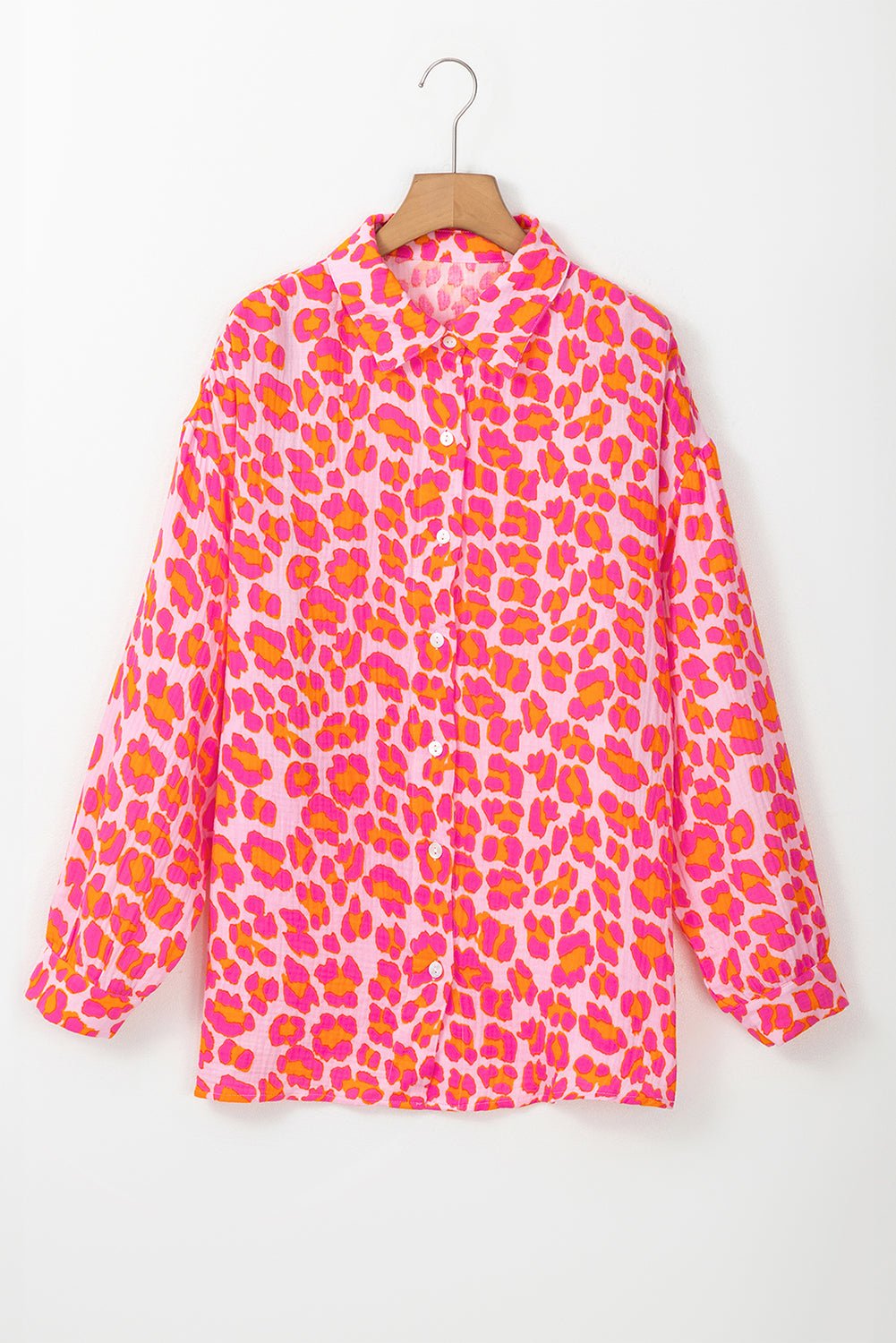 Harmoni Printed Up Loose Shirt - Hello Beautiful Boutique15% OFFThreaded Pear