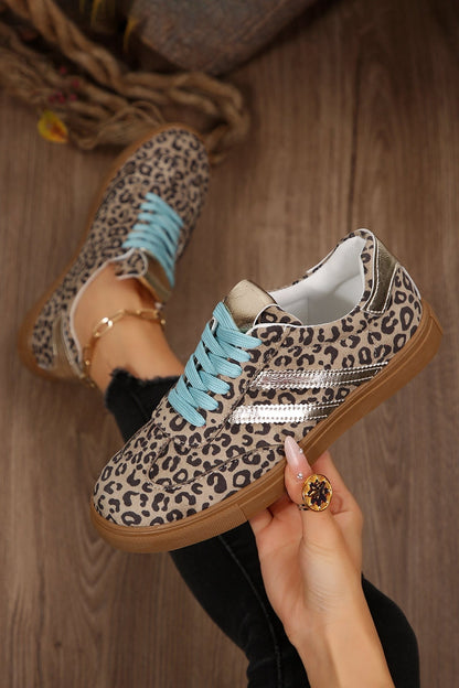 Harmony Detail Lace Up Sneakers - Hello Beautiful BoutiqueWomens ShoesThreaded Pear