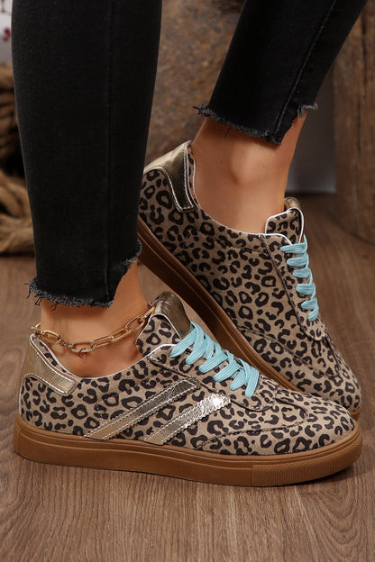 Harmony Detail Lace Up Sneakers - Hello Beautiful BoutiqueWomens ShoesThreaded Pear